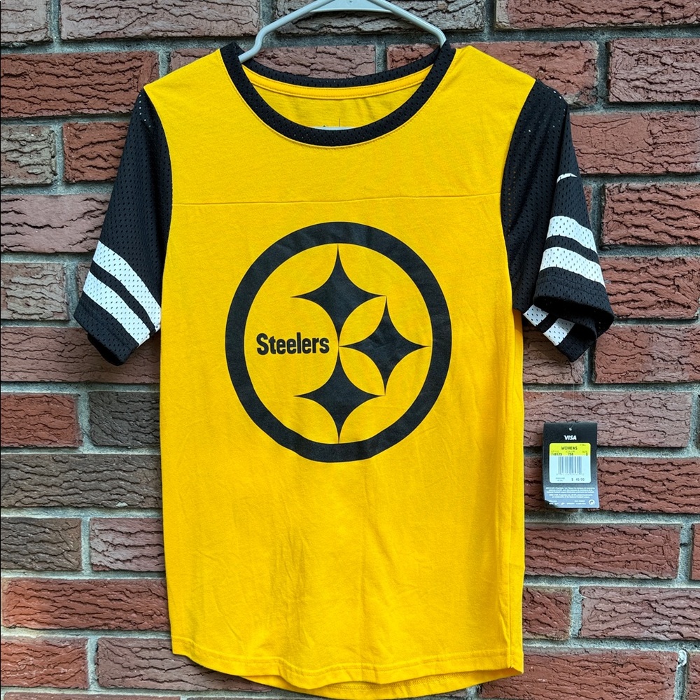 Women’s Steelers Yellow and Black Jersey